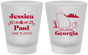 Custom Wedding Frosted Shot Glasses - Georgia | 159