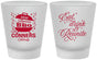 Custom Family Reunion Frosted Shot Glasses - Bbq Eat Drink Reunite | 160000