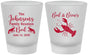 Custom Family Reunion Frosted Shot Glasses - Crawfish Boil | 160005