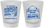 Custom Family Reunion Frosted Shot Glasses - Beach Reunite | 160011