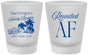 Custom Family Reunion Frosted Shot Glasses - Beach Reunited Af | 160012