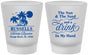 Custom Family Reunion Frosted Shot Glasses - Sun Sand Drink Beach | 160015