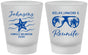 Custom Family Reunion Frosted Shot Glasses - Relax Unwind Reunite | 160019