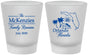 Custom Family Reunion Frosted Shot Glasses - Orlando Florida | 160035