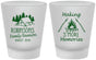 Custom Family Reunion Frosted Shot Glasses - Camping | 160046