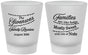 Custom Family Reunion Frosted Shot Glasses - String Lights | 160059