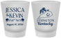Custom Wedding Frosted Shot Glasses - Kentucky | 166