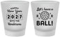 Custom New Years Frosted Shot Glasses - 2027 Lets Have A Ball | 170001