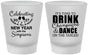 Custom New Years Frosted Shot Glasses - 2027 Drink Dance | 170002