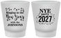 Custom New Years Frosted Shot Glasses - 2027 Ringing In | 170013
