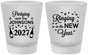 Custom New Years Frosted Shot Glasses - 2027 Ringing In | 170014