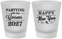 Custom New Years Frosted Shot Glasses - 2027 Nye | 170016