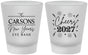 Custom New Years Frosted Shot Glasses - 2027 Cheers | 170018