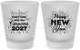 Custom New Years Frosted Shot Glasses - 2027 Nye | 170020