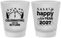Custom New Years Frosted Shot Glasses - 2027 Countdown | 170021