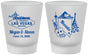 Custom Wedding Frosted Shot Glasses - Nevada | 177
