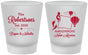 Custom Wedding Frosted Shot Glasses - New Mexico | 180
