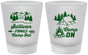 Custom Family Vacation Frosted Shot Glasses - Family Camp Out | 180019