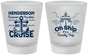 Custom Family Vacation Frosted Shot Glasses - Oh Ship Cruise | 180032