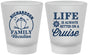 Custom Family Vacation Frosted Shot Glasses - Cruise Ship | 180036