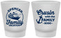 Custom Family Vacation Frosted Shot Glasses - Cruisin Ship | 180037