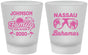 Custom Family Vacation Frosted Shot Glasses - Bahamas | 180041
