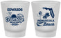 Custom Family Vacation Frosted Shot Glasses - Florida | 180044