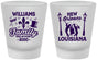 Custom Family Vacation Frosted Shot Glasses - New Orleans | 180047