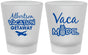 Custom Family Vacation Frosted Shot Glasses - Vacay Vibes Trip | 180055