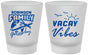 Custom Family Vacation Frosted Shot Glasses - Vacay Vibes | 180057