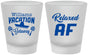 Custom Family Vacation Frosted Shot Glasses - Beach | 180059
