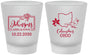 Custom Wedding Frosted Shot Glasses - Ohio | 184