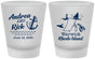 Custom Wedding Frosted Shot Glasses - Rhode Island | 188
