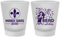 Custom Mardi Gras Frosted Shot Glasses - Bead Catcher Nola | 190000