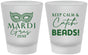 Custom Mardi Gras Frosted Shot Glasses - Beads Nola | 190007