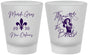 Custom Mardi Gras Frosted Shot Glasses - Throw Me The Beads | 190008