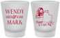 Custom Wedding Frosted Shot Glasses - Utah | 193