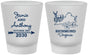 Custom Wedding Frosted Shot Glasses - Virginia | 195