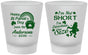 Custom St Patricks Day Frosted Shot Glasses - Leprechaun | 200001