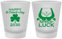 Custom St Patricks Day Frosted Shot Glasses - Clover Irish | 200008