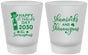 Custom St Patricks Day Frosted Shot Glasses - Shamrocks Shenanigans | 200010