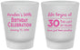 Custom Birthday Frosted Shot Glasses - 30th The Last 29 Years | 20019