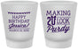 Custom Birthday Frosted Shot Glasses - 20th | 20021