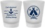 Custom Birthday Frosted Shot Glasses - Ship Faced Nautical | 20024