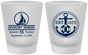 Custom Birthday Frosted Shot Glasses - 55th Nautical | 20025