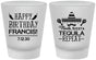 Custom Birthday Frosted Shot Glasses - Fiesta Siesta Tequila | 20030