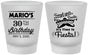 Custom Birthday Frosted Shot Glasses - 30th Fiesta | 20034