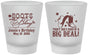 Custom Birthday Frosted Shot Glasses - Boots And Bling | 20038