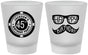 Custom Birthday Frosted Shot Glasses - 45th Las Vegas | 20064