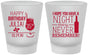 Custom Birthday Frosted Shot Glasses - 35th | 20092